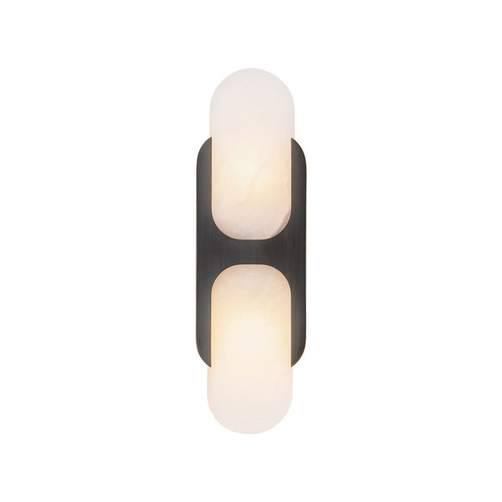 Alora Canada - WV357214UBAR - Two Light Wall Vanity - Odin - Urban Bronze/Alabaster