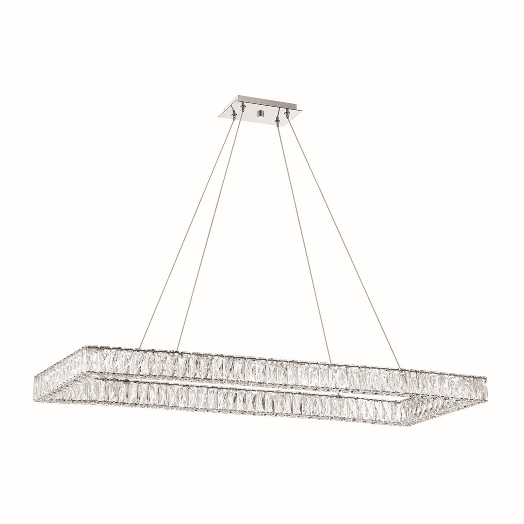 Kinsley LED Chandelier in Polished Chrome - available from The Lighting Shoppe, trusted by Canadian homeowners