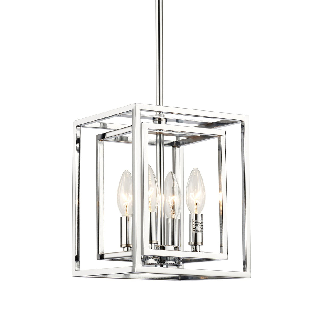 Kai Four Light Pendant in Polished Chrome - available from The Lighting Shoppe, trusted by Canadian homeowners