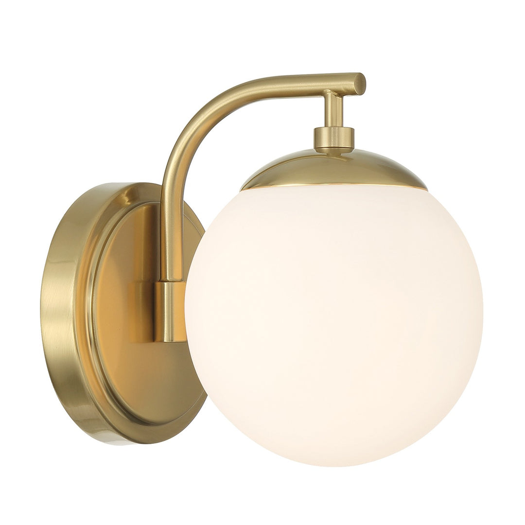 Maverick One Light Bath in Vibrant Gold - available from The Lighting Shoppe, trusted by Canadian homeowners