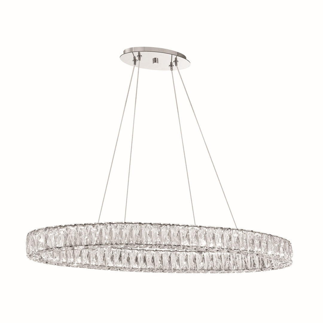 Kinsley LED Chandelier in Polished Chrome - available from The Lighting Shoppe, trusted by Canadian homeowners