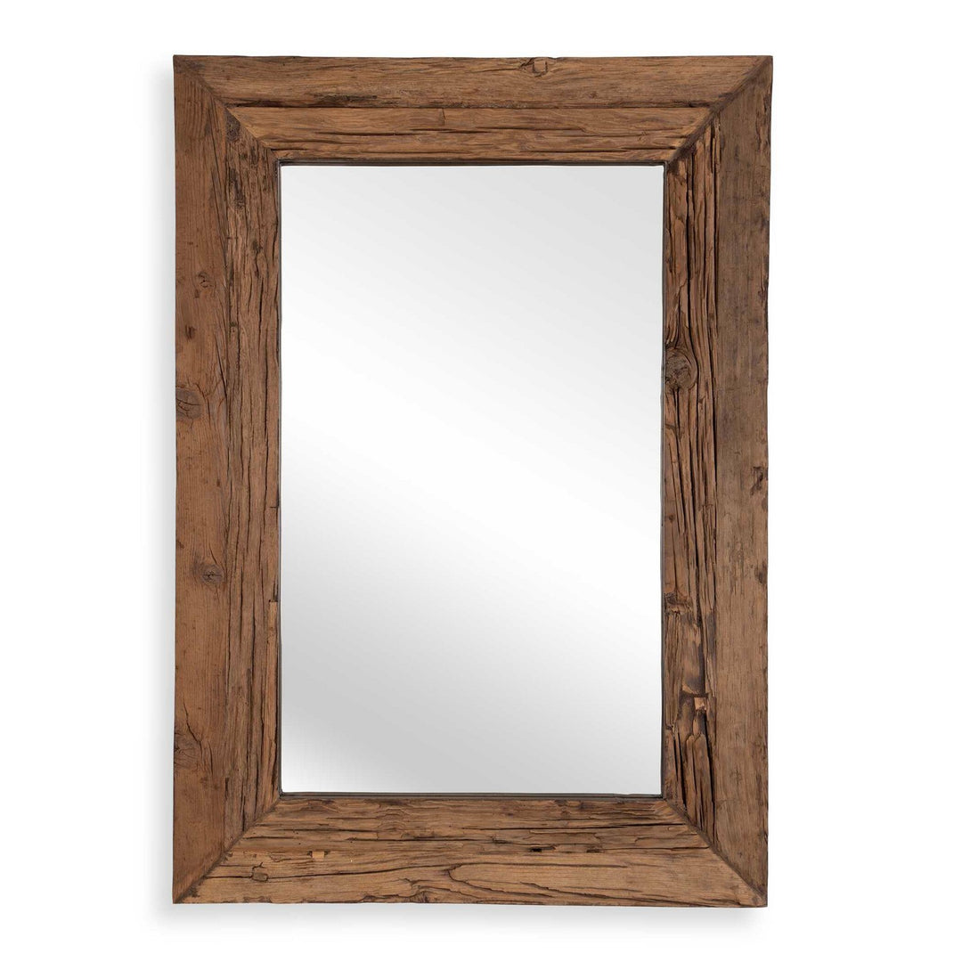 Rennick Mirror in Rustic Pine Wood - available from The Lighting Shoppe, trusted by Canadian homeowners