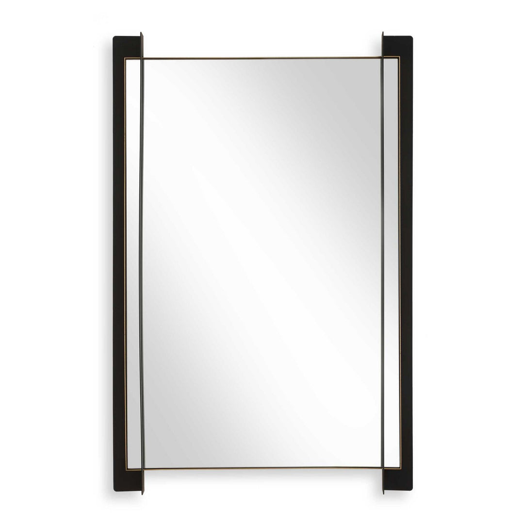 Cunene Mirror in Matte Black - available from The Lighting Shoppe, trusted by Canadian homeowners