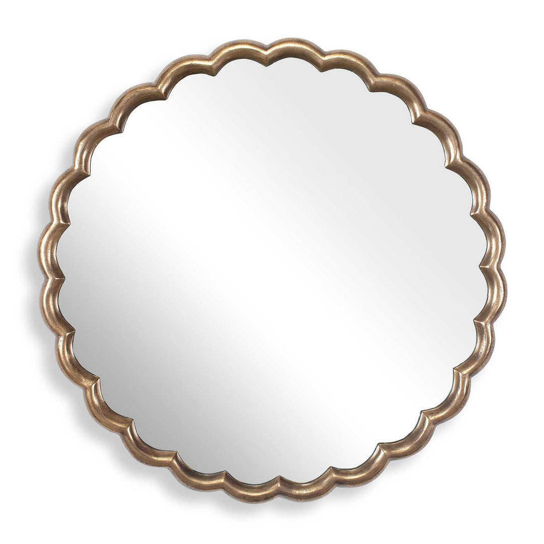 Cerrito Mirror in Antique Brass - available from The Lighting Shoppe, trusted by Canadian homeowners