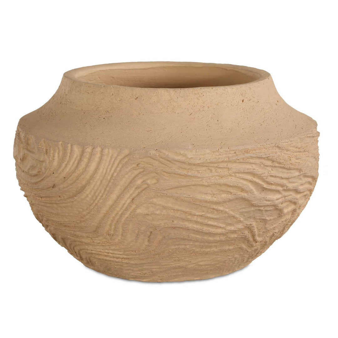 Sandstone Flow Vase in Terracotta - available from The Lighting Shoppe, trusted by Canadian homeowners