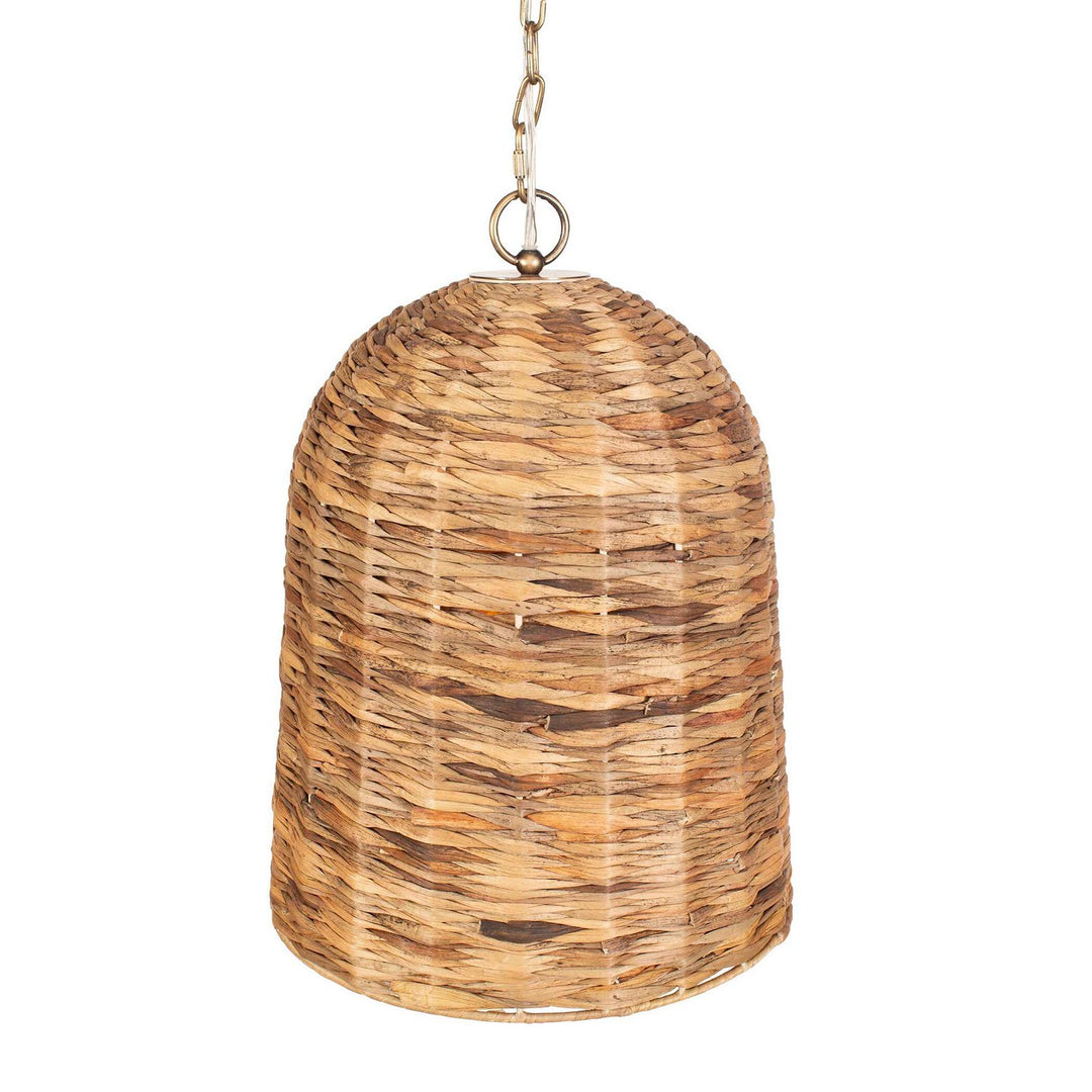Rotorua One Light Pendant in Antique Brass - available from The Lighting Shoppe, trusted by Canadian homeowners