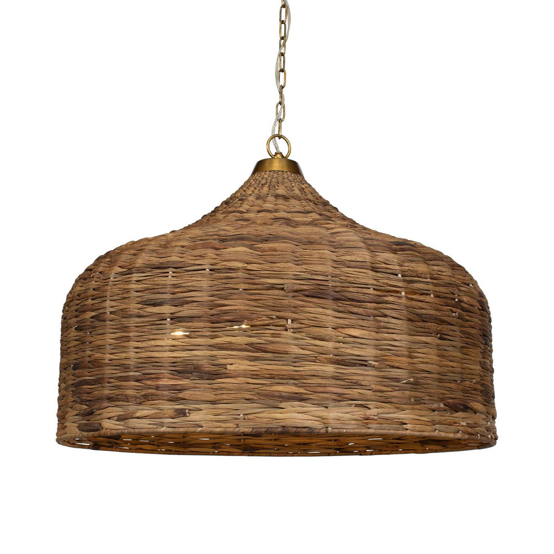Tauranga Five Light Pendant in Antique Brass - available from The Lighting Shoppe, trusted by Canadian homeowners