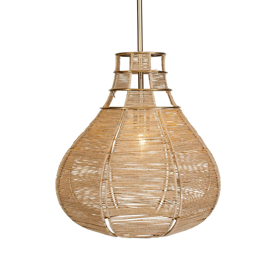 Hestia One Light Pendant in Antique Brass - available from The Lighting Shoppe, trusted by Canadian homeowners