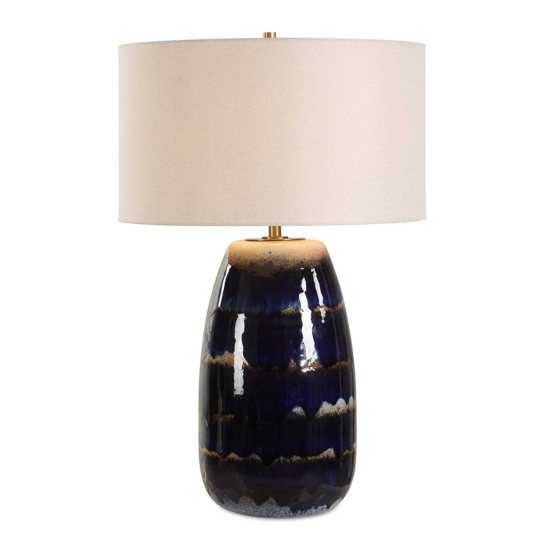 Orleans One Light Table Lamp in Antique Brass - available from The Lighting Shoppe, trusted by Canadian homeowners