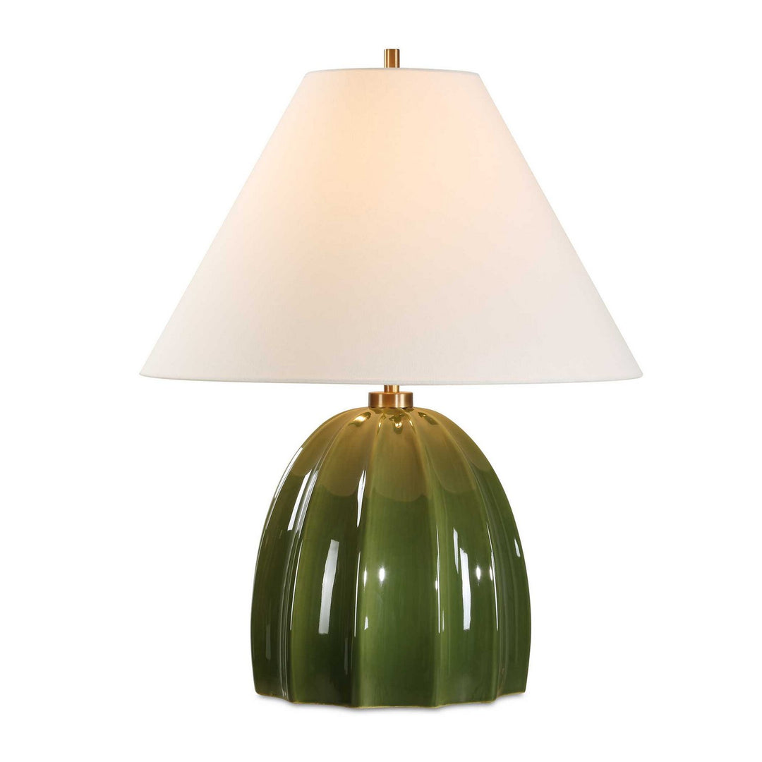 Renna One Light Table Lamp in Brass Plated - available from The Lighting Shoppe, trusted by Canadian homeowners