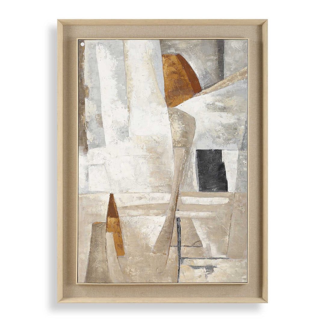 Hide & Seek Abstract Art in Natural - available from The Lighting Shoppe, trusted by Canadian homeowners