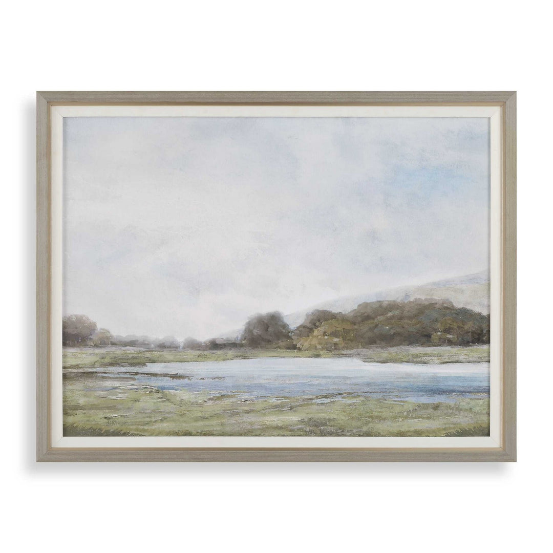 Restful Vista-Awe Wall Art in White - available from The Lighting Shoppe, trusted by Canadian homeowners