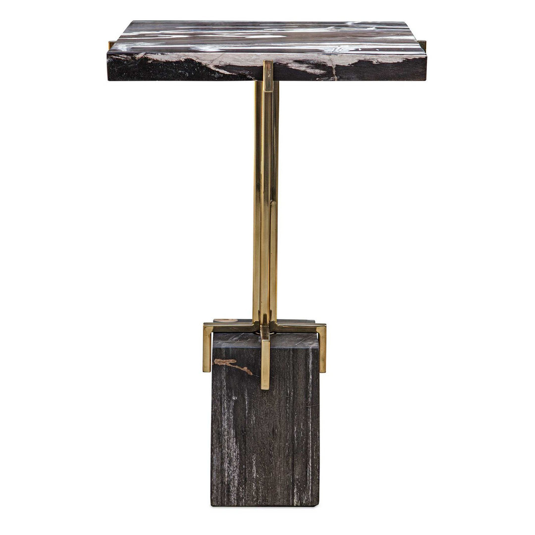 Rowman Accent Table in Gold - available from The Lighting Shoppe, trusted by Canadian homeowners