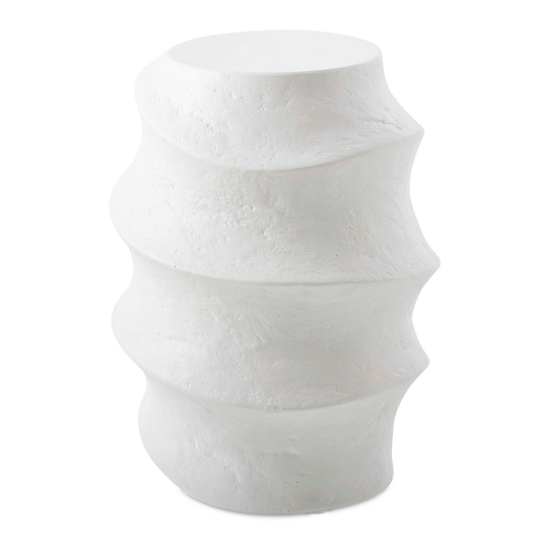 Winded Accent Table in White - available from The Lighting Shoppe, trusted by Canadian homeowners