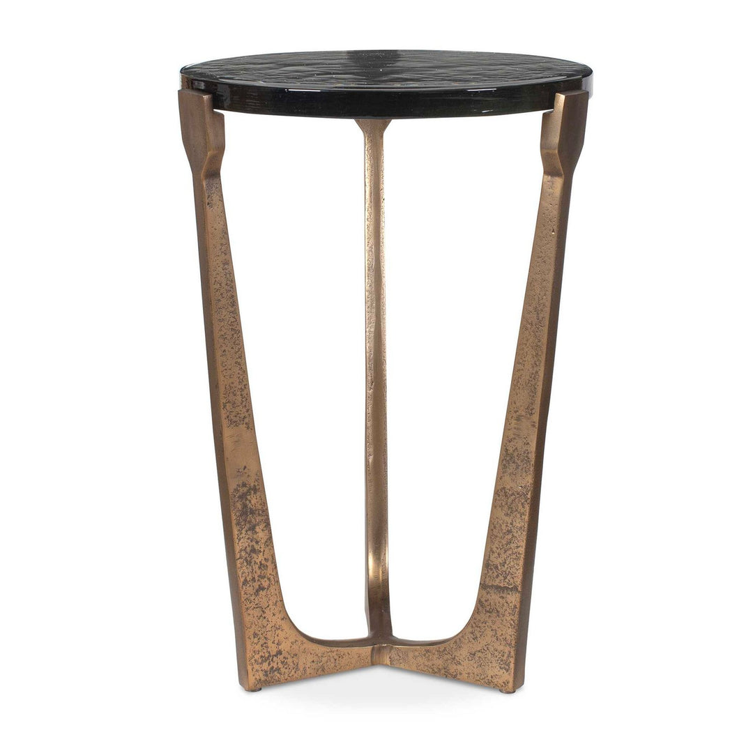 Bohdi Accent Table in Brass - available from The Lighting Shoppe, trusted by Canadian homeowners