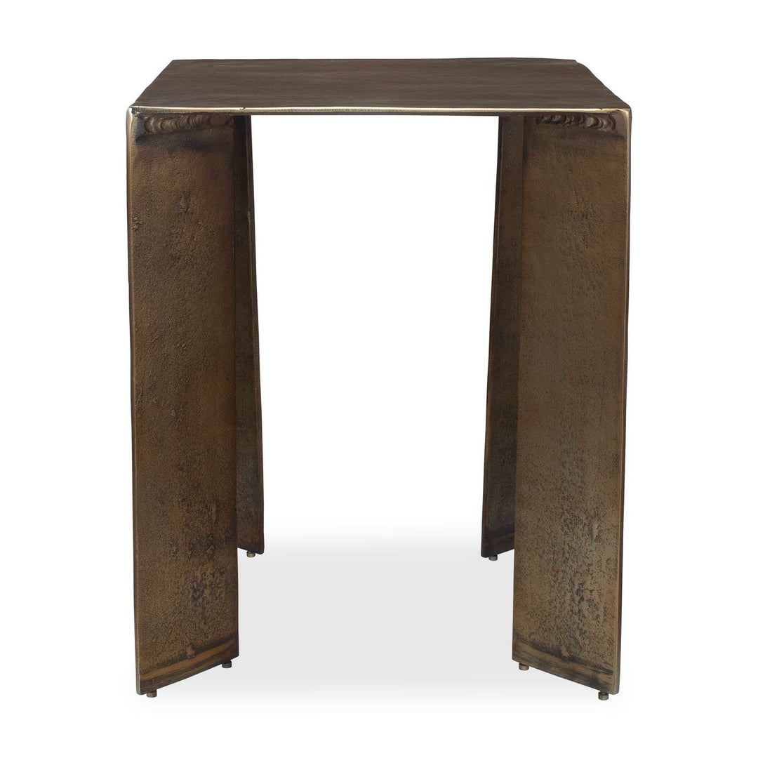 Reade Accent Table in Antique Brass - available from The Lighting Shoppe, trusted by Canadian homeowners