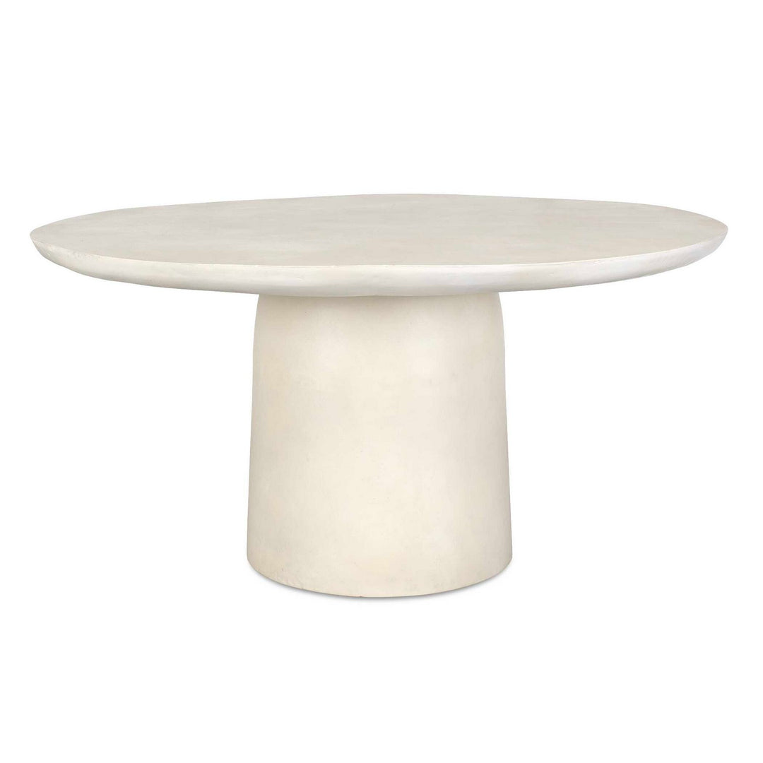 Madrone Dining Table in Warm White - available from The Lighting Shoppe, trusted by Canadian homeowners