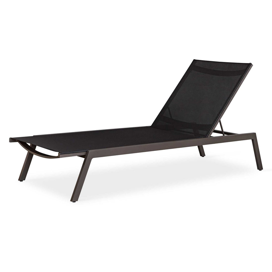 Bea Pool Chaise in Black - available from The Lighting Shoppe, trusted by Canadian homeowners