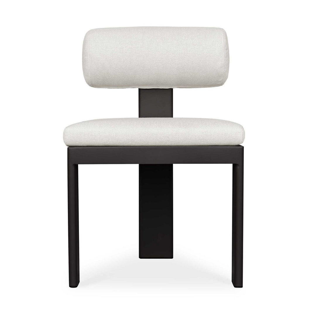 Bolster Back Dining Chair in Black - available from The Lighting Shoppe, trusted by Canadian homeowners