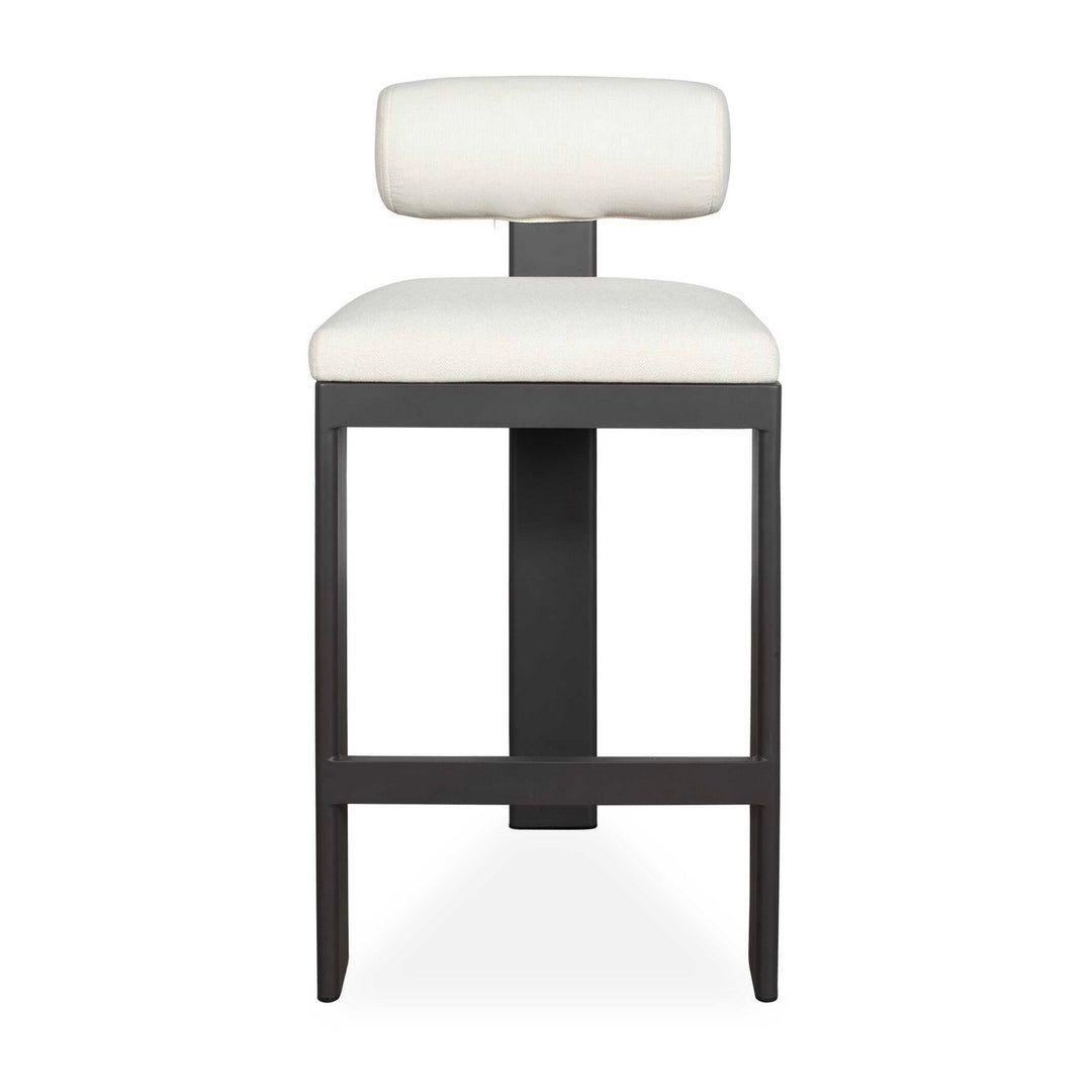 Bolster Back Bar Stool in Black - available from The Lighting Shoppe, trusted by Canadian homeowners