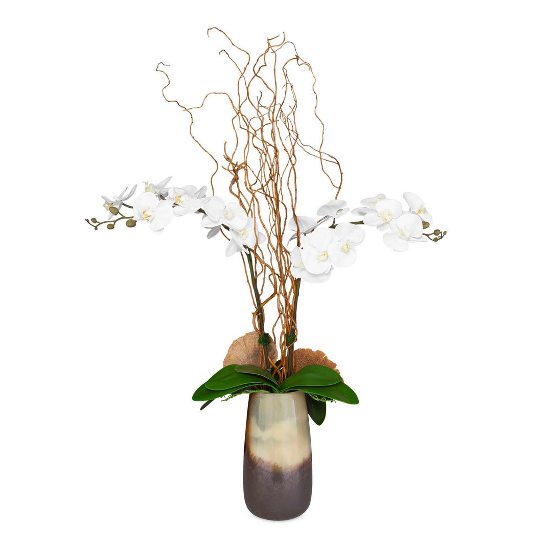 Earthbound Orchid Orchid With Vase in Natural Textures - available from The Lighting Shoppe, trusted by Canadian homeowners