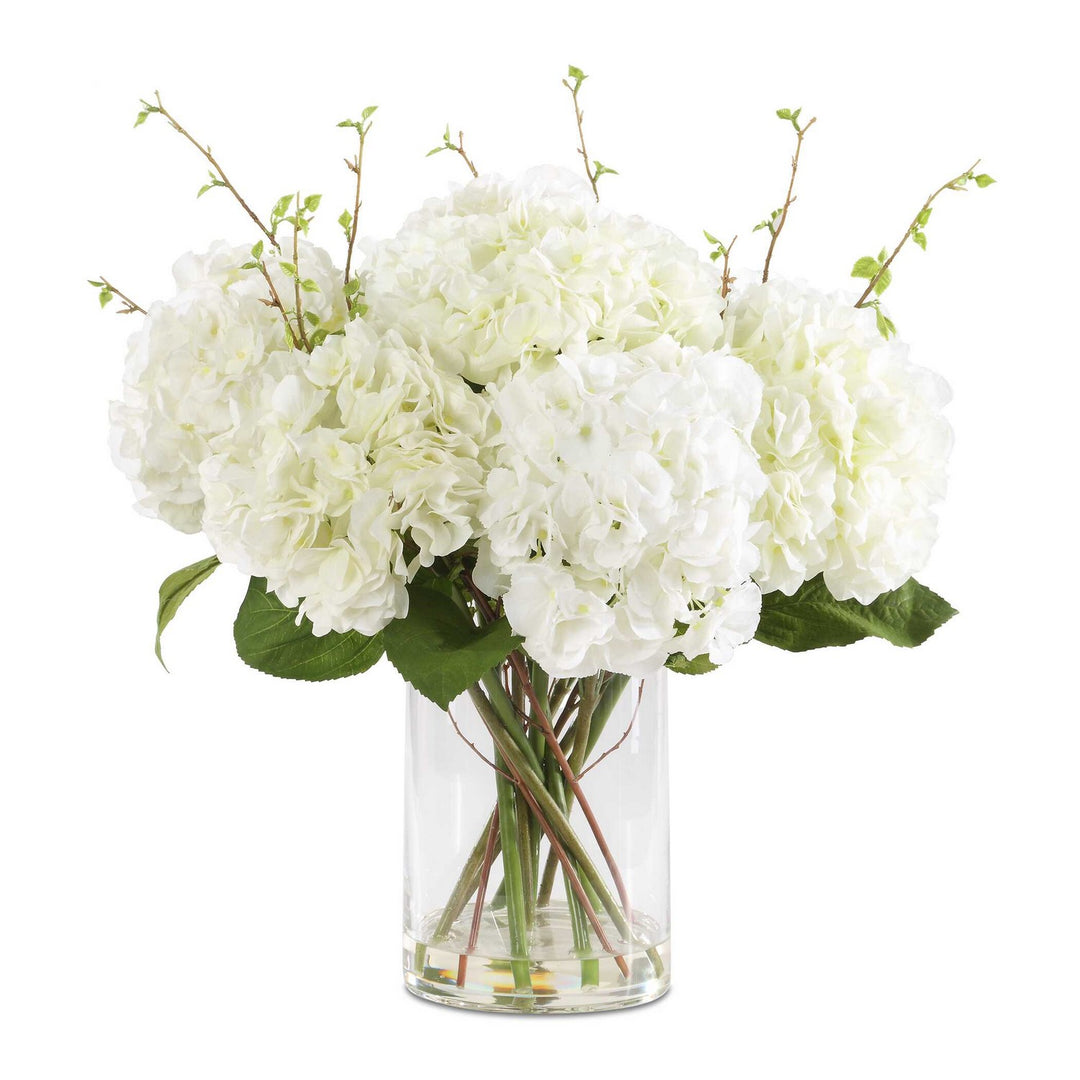Anastasia Hydrangea Centerpiece in Natural - available from The Lighting Shoppe, trusted by Canadian homeowners