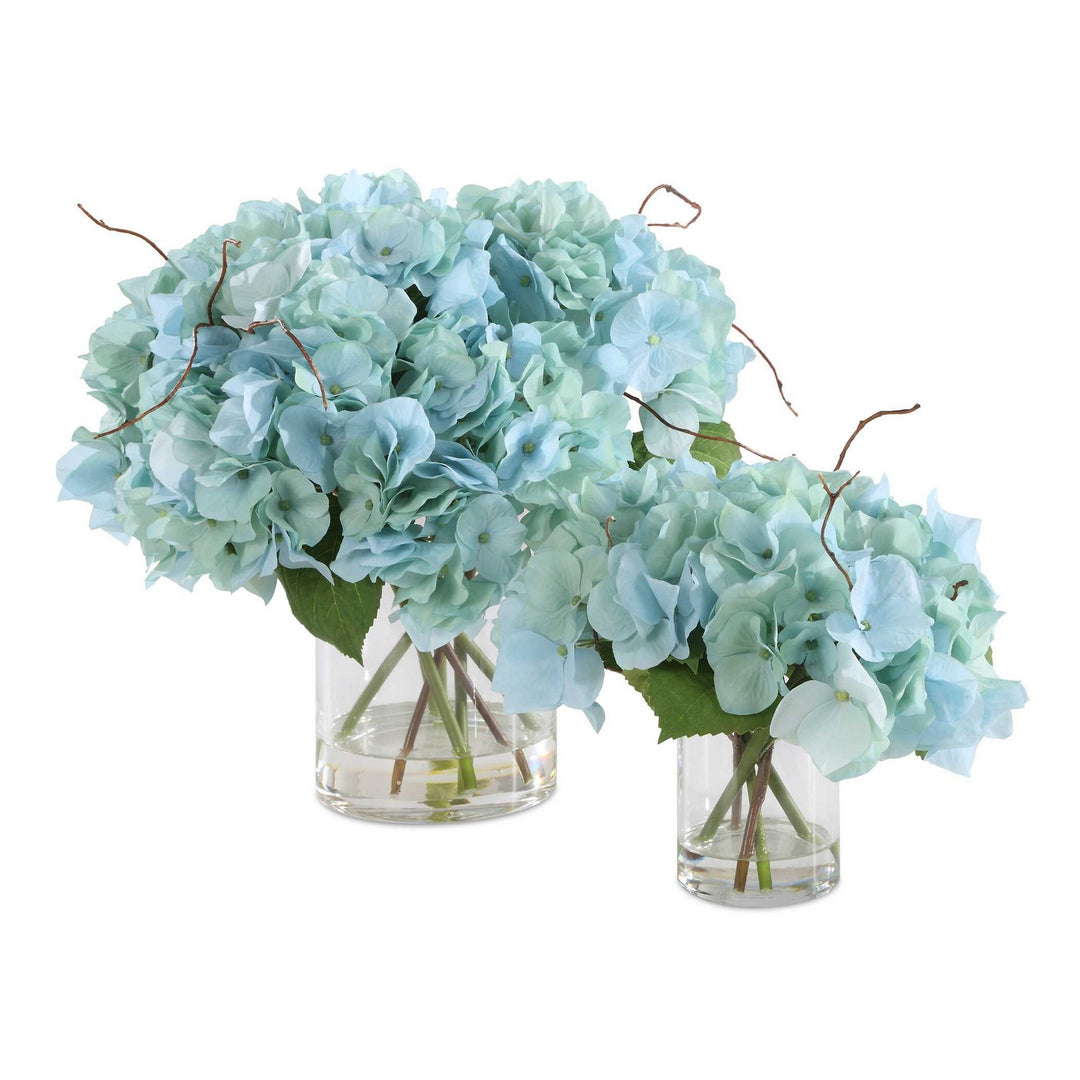 Tranquil Vases Set/2 in Blue - available from The Lighting Shoppe, trusted by Canadian homeowners