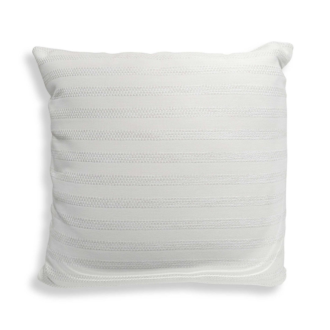 Basket Stripe Pillow in Ivory - available from The Lighting Shoppe, trusted by Canadian homeowners