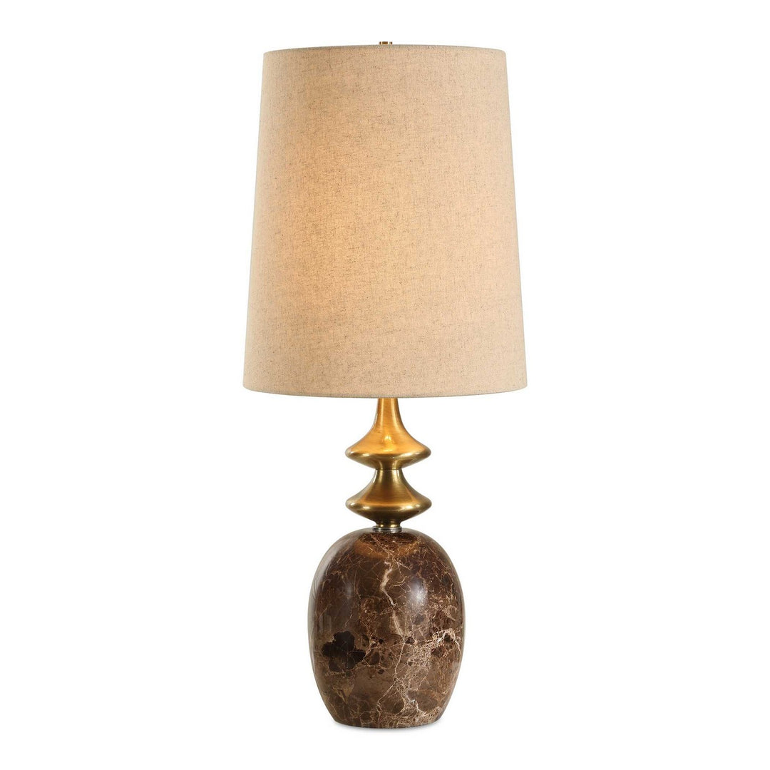 Percy One Light Buffet Lamp in Brass Plated - available from The Lighting Shoppe, trusted by Canadian homeowners