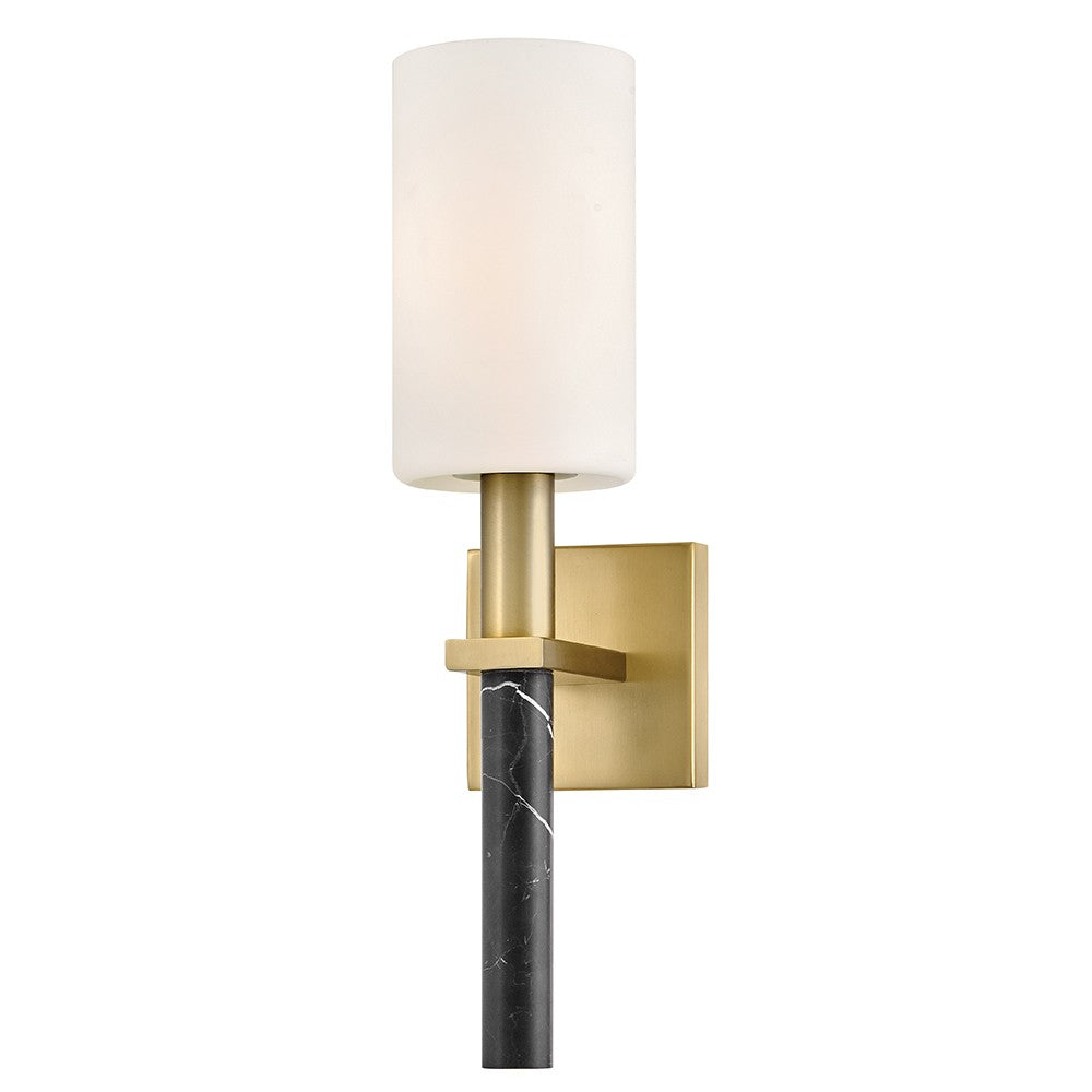 Turin LED Wall Sconce in Lacquered Brass - available from The Lighting Shoppe, trusted by Canadian homeowners