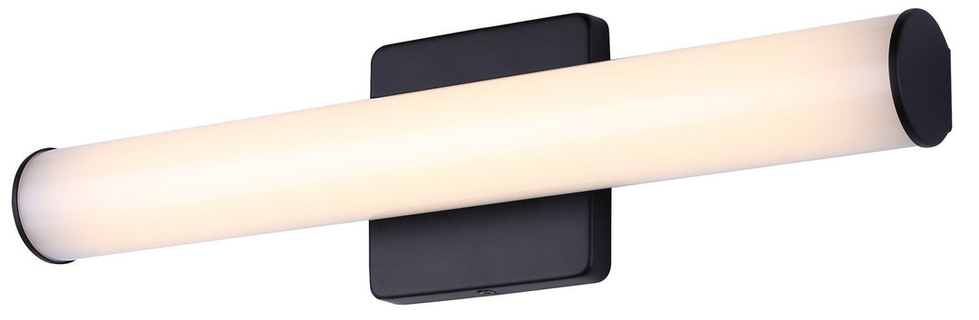 Osten LED Vanity in Black - available from The Lighting Shoppe, trusted by Canadian homeowners