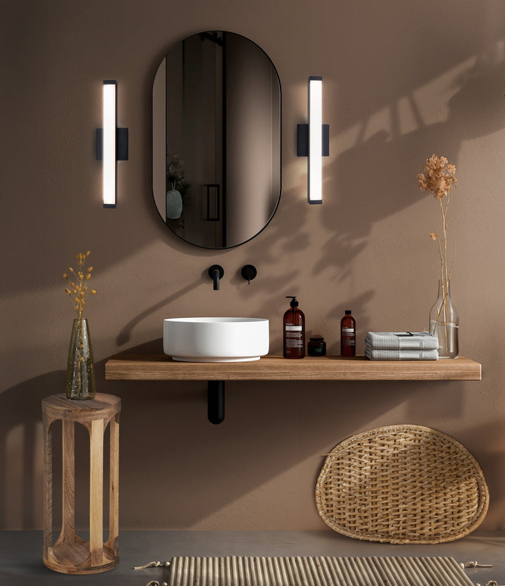 Canarm Canada - BL-30B-18-BK-C - LED Vanity - Jonah - Black