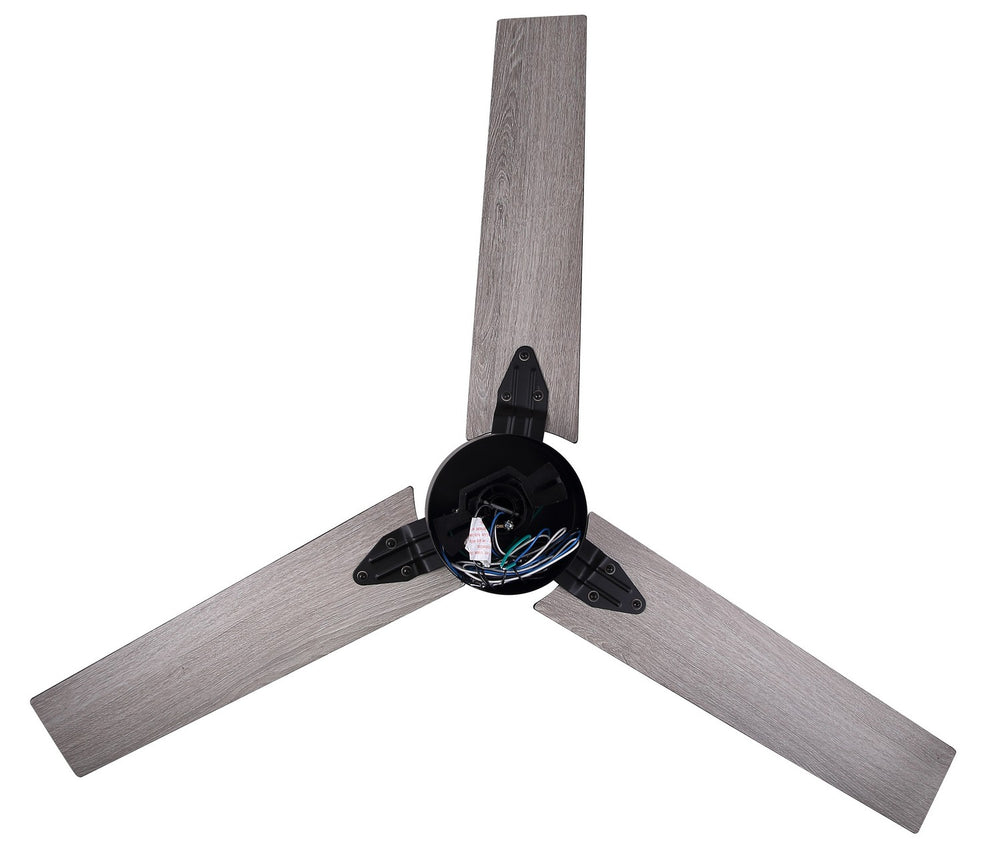 Canarm Canada - CF52JAC3BK-ES - 52" Ceiling Fan - Jace - Matte Black