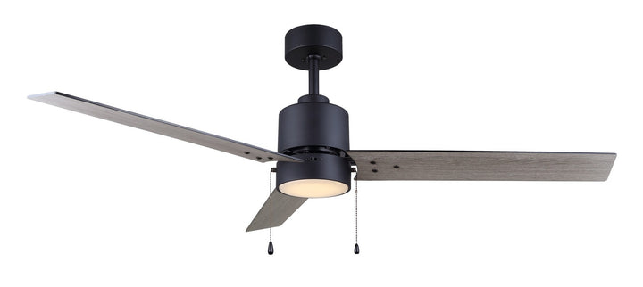 Canarm Canada - CF52JAC3BK-ES - 52" Ceiling Fan - Jace - Matte Black