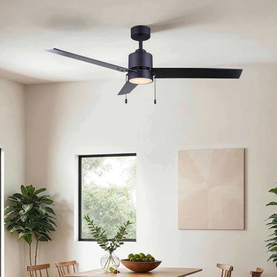 Canarm Canada - CF52JAC3BK-ES - 52" Ceiling Fan - Jace - Matte Black