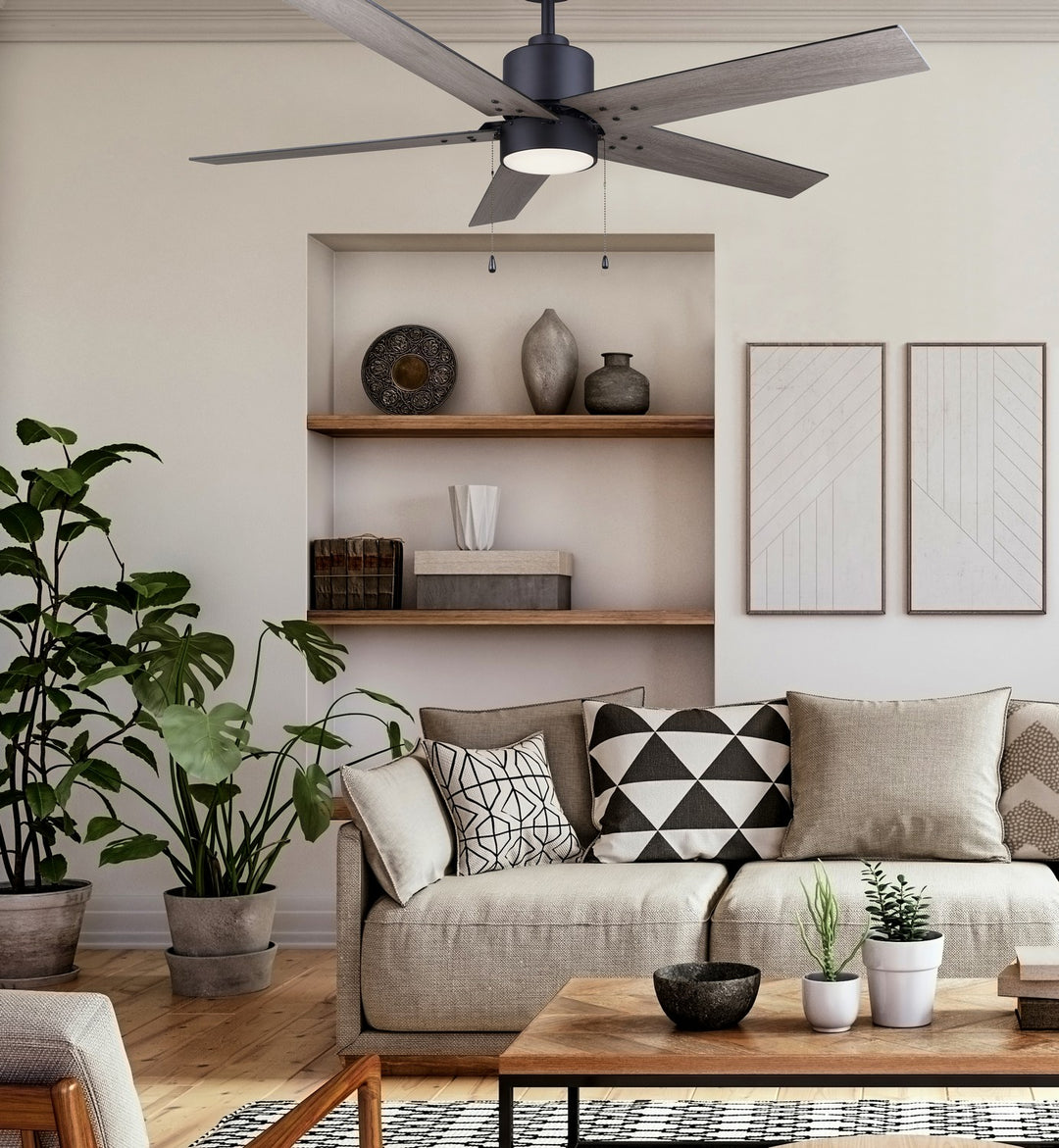 Canarm Canada - CF52ROM5BK-ES - 52" Ceiling Fan - Romy - Matte Black
