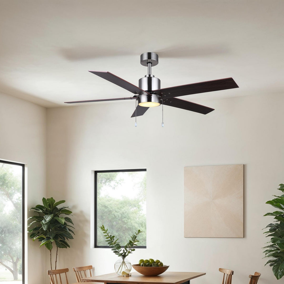 Canarm Canada - CF52ROM5BN-ES - 52" Ceiling Fan - Rhonda - Brushed Nickel