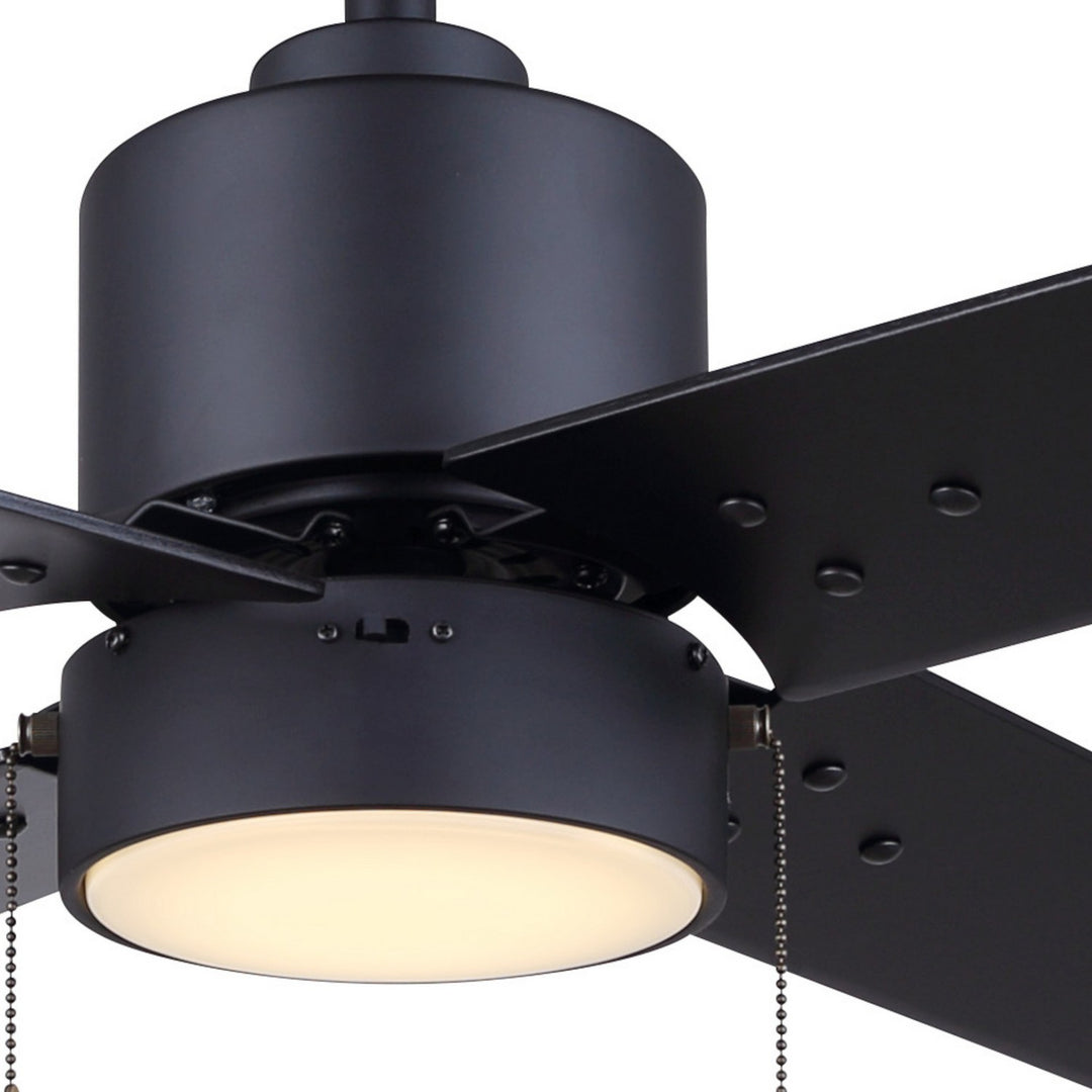 Canarm Canada - CF52TAT4BK-ES - 52" Ceiling Fan - Tate - Matte Black