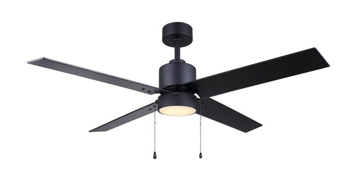 Canarm Canada - CF52TAT4BK-ES - 52" Ceiling Fan - Tate - Matte Black