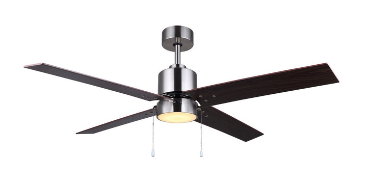 Canarm Canada - CF52TAT4BN-ES - 52" Ceiling Fan - Tate - Brushed Nickel