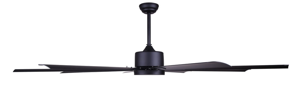Canarm Canada - CP72EZR8BK-NLW - 72" Ceiling Fan - Ezra - Black