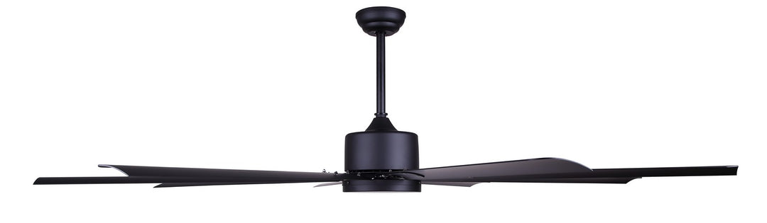 Canarm Canada - CP72EZR8BK-NLW - 72" Ceiling Fan - Ezra - Black
