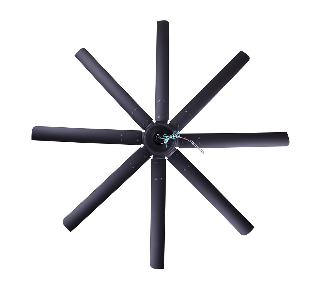 Canarm Canada - CP72EZR8BK-NLW - 72" Ceiling Fan - Ezra - Black