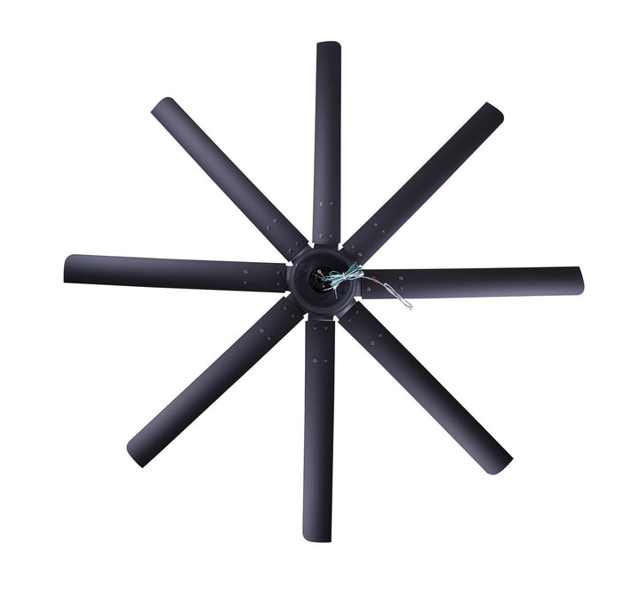 Canarm Canada - CP72EZR8BK-NLW - 72" Ceiling Fan - Ezra - Black