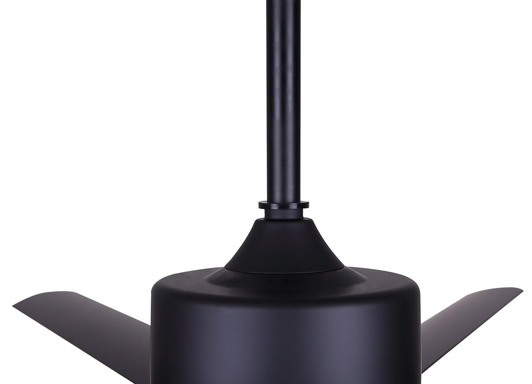 Canarm Canada - CP72EZR8BK-NLW - 72" Ceiling Fan - Ezra - Black