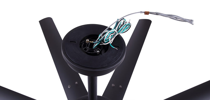 Canarm Canada - CP72EZR8BK-NLW - 72" Ceiling Fan - Ezra - Black