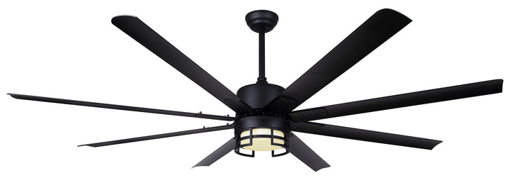 Canarm Canada - CP72EZR8BK-W - 72" Ceiling Fan - Ezra - Black