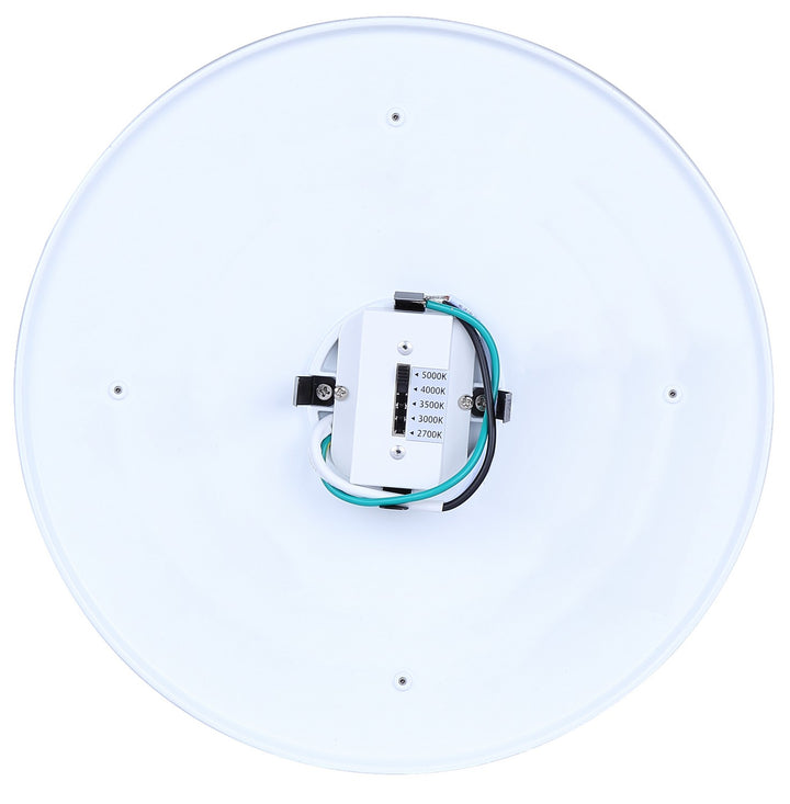 Canarm Canada - DL-10F-20WS-WH-C - LED Flush Mount - Luna - White