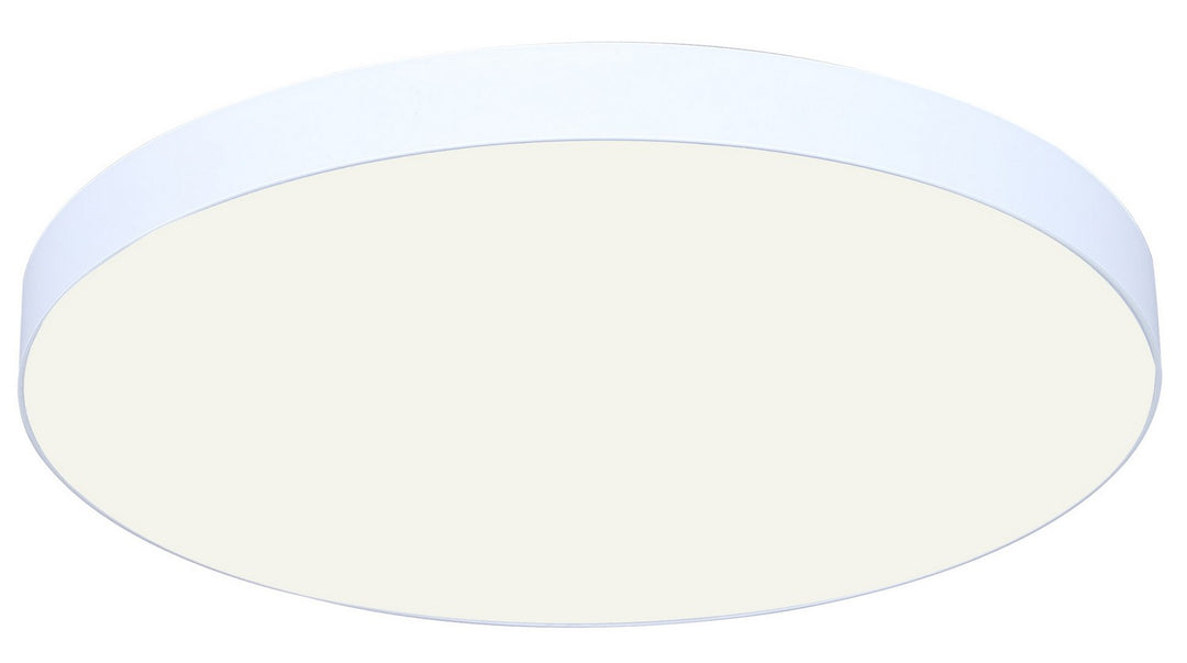 LED Flush Mount in White With Pvc Lens - available from The Lighting Shoppe, trusted by Canadian homeowners