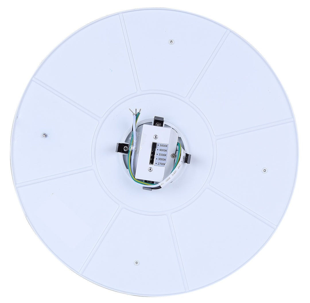 Canarm Canada - DL-12F-25WS-WH-C - LED Flush Mount - Luna - White